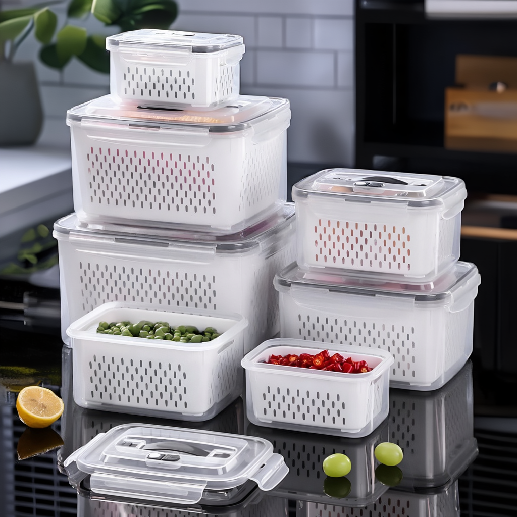 6PCS/Set YAH Smart Kitchen Storage Boxes