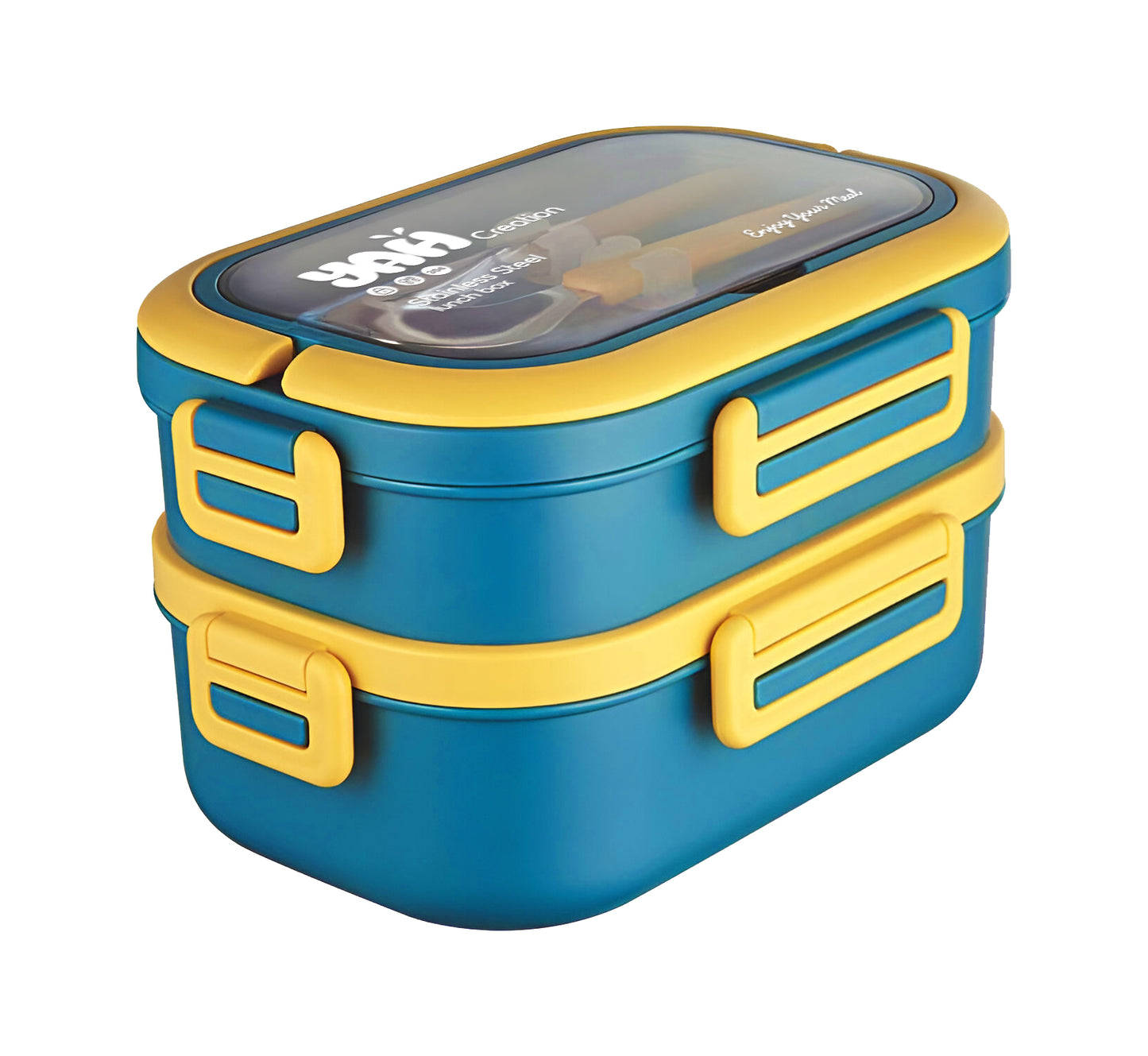 YAH Premium Stainless Steel Bento Lunch Box – 2/3 Layer