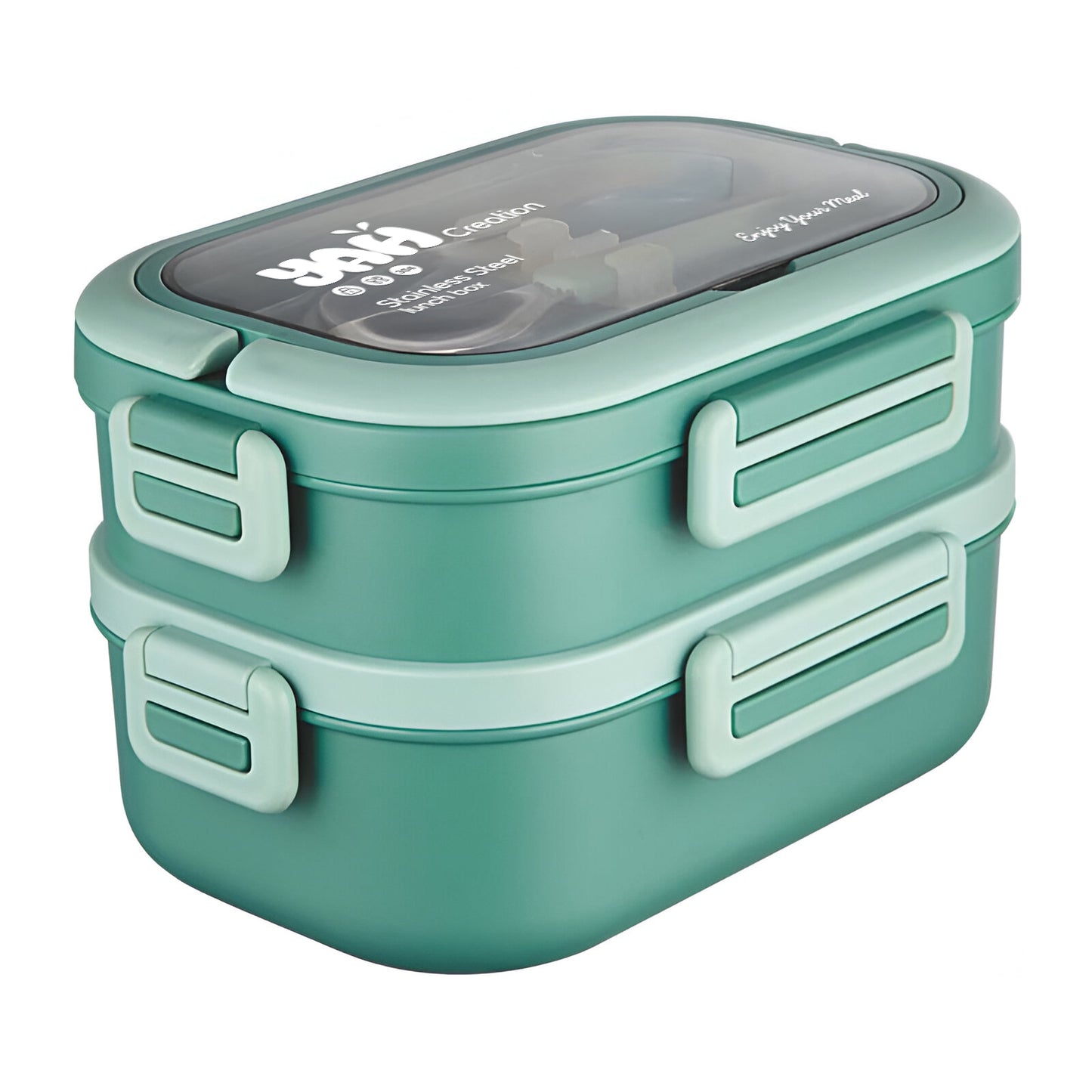 YAH Premium Stainless Steel Bento Lunch Box – 2/3 Layer