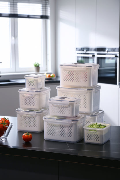 9PCS/Set YAH Smart Kitchen Storage Boxes