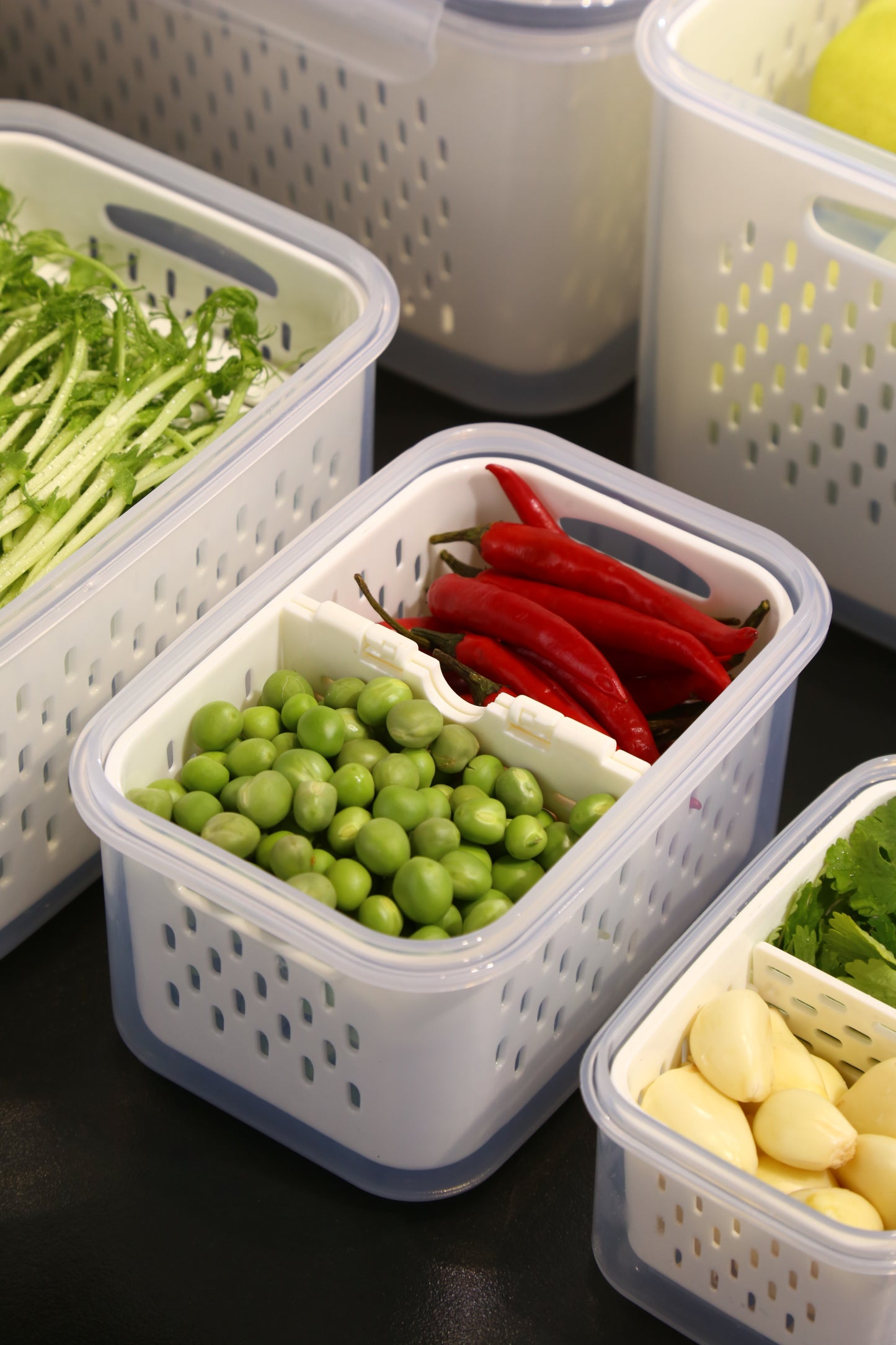 6PCS/Set YAH Smart Kitchen Storage Boxes
